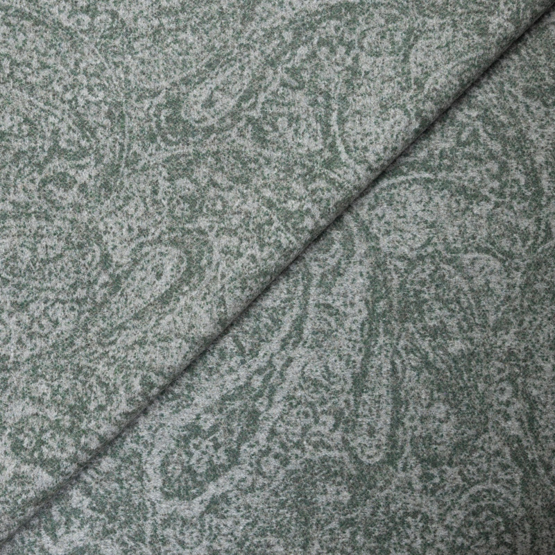 Drap de laine tissé-teint - Cachemire...