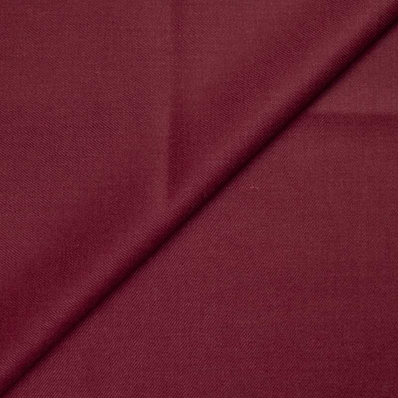 Sergé 100% laine - Bordeaux