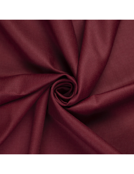 Sergé 100% laine - Bordeaux