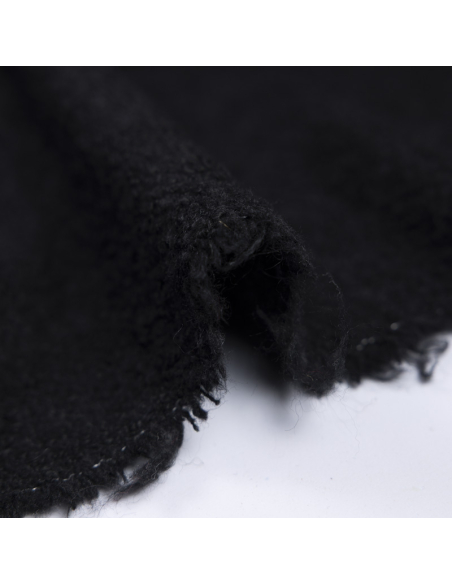 Bouclette de laine - Noir