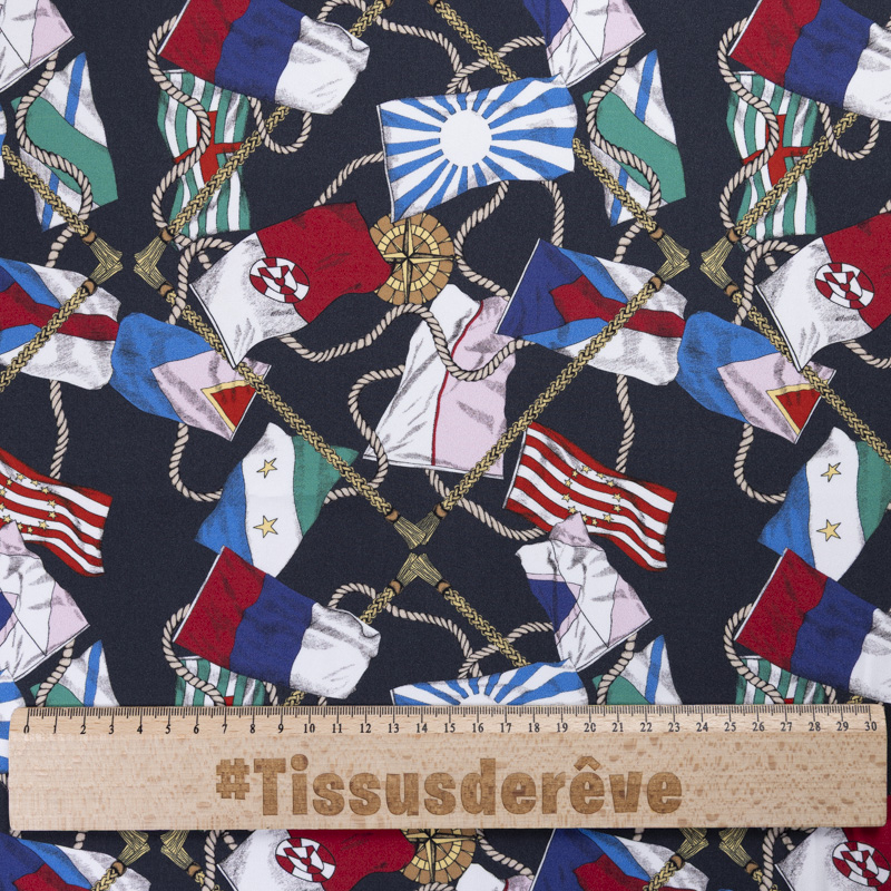 Crêpe - Drapeaux marins Crêpe - Drapeaux marins