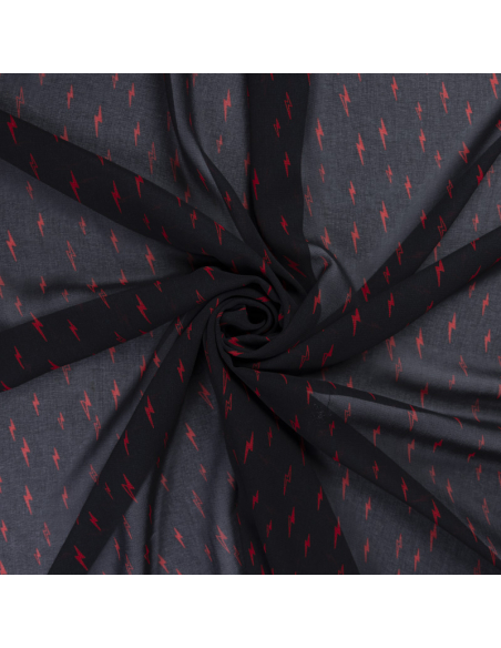 Georgette - Éclairs rouges