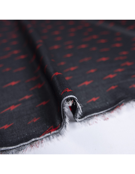 Georgette - Éclairs rouges