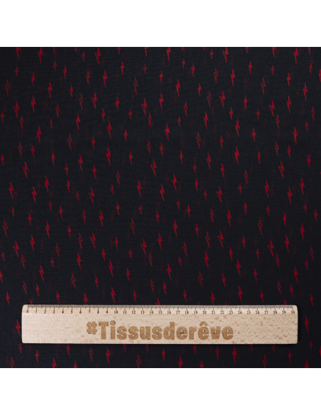 Georgette - Éclairs rouges