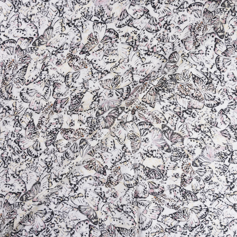 Crêpe crinkle 100% viscose -...