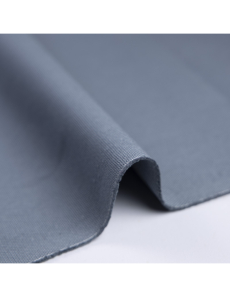 Bachette 100% coton bio - Gris acier