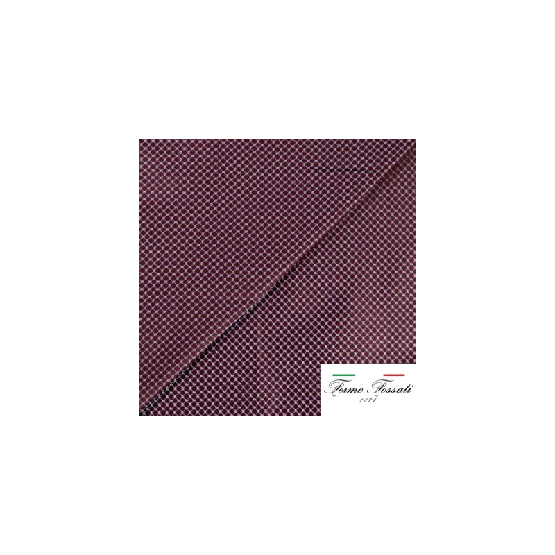 Jacquard 100% soie - Cachemire blanc...