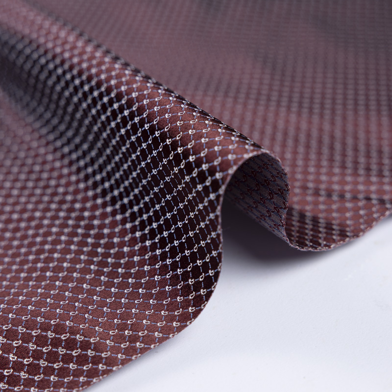 Jacquard 100% soie - Cachemire blanc...