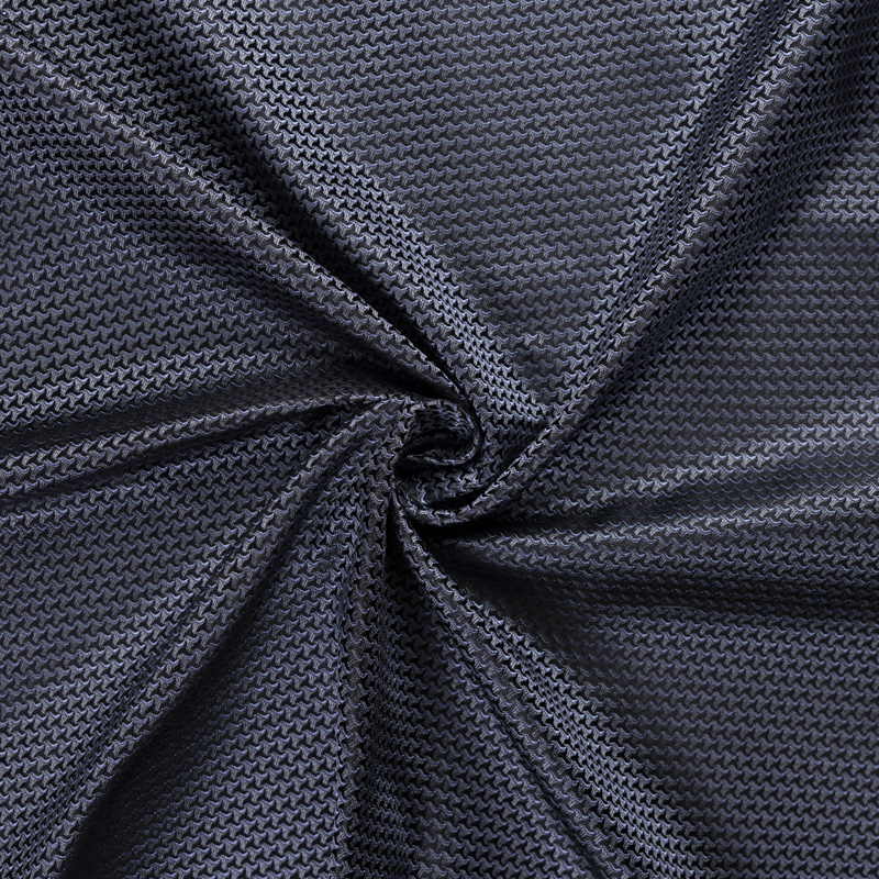 Jacquard 100% soie - Crochet gris...