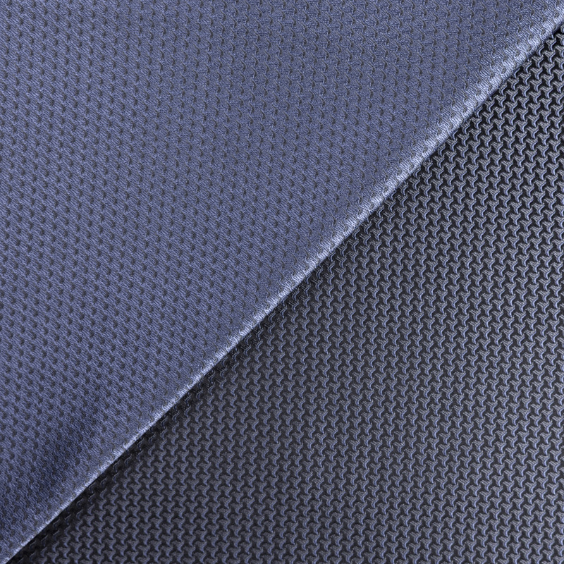 Jacquard 100% soie - Crochet gris...