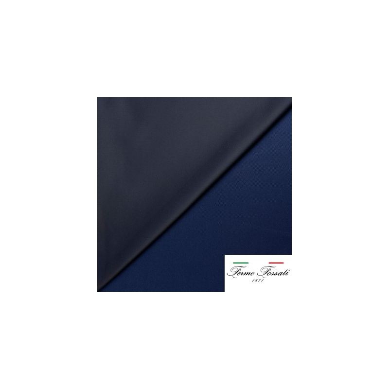 Twill 100% soie double face – Noir &...