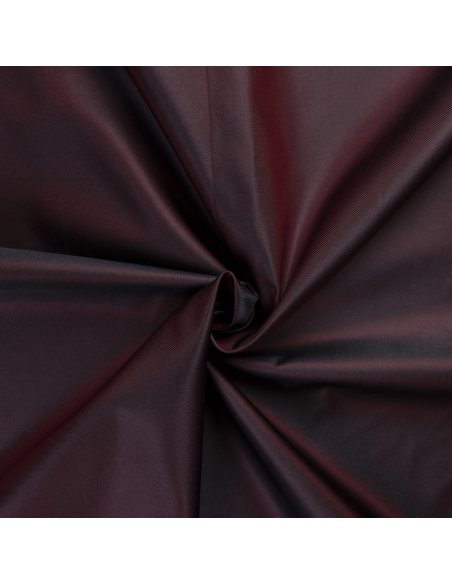 Twill 100% soie double face – Rouge & bordeaux