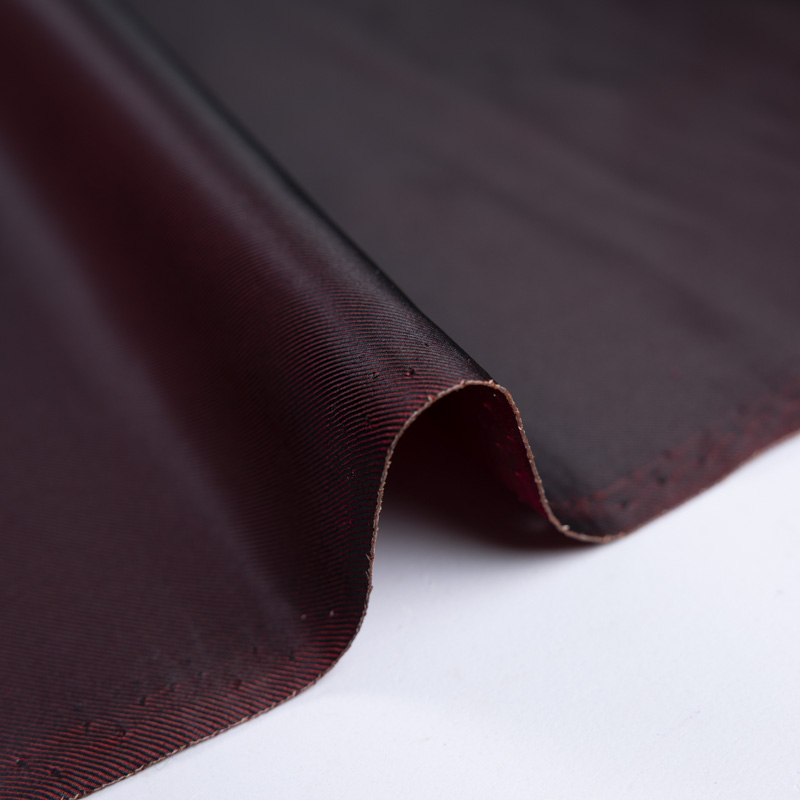 Twill 100% soie double face – Rouge &...
