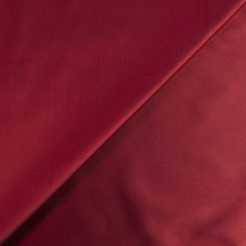 Twill 100% soie double face – Rouge &...