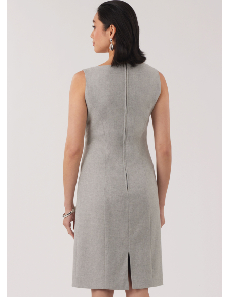 Patron New Look 6809 - Veste doublée & robe à ceinture