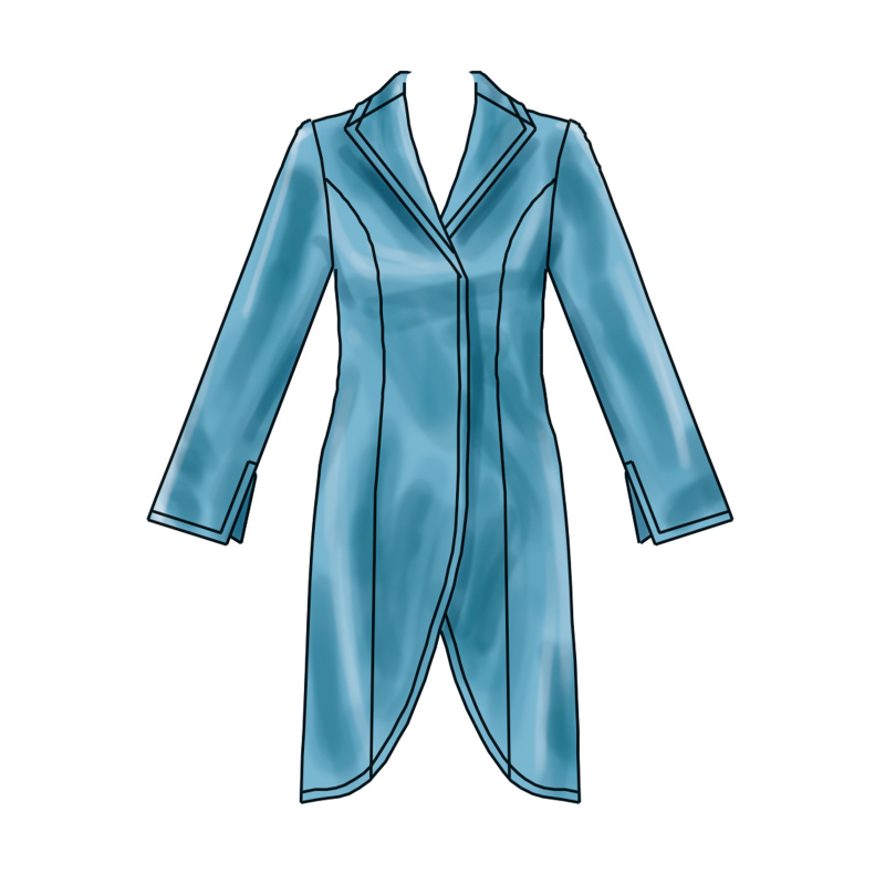 Patron New Look 6809 - Veste doublée...