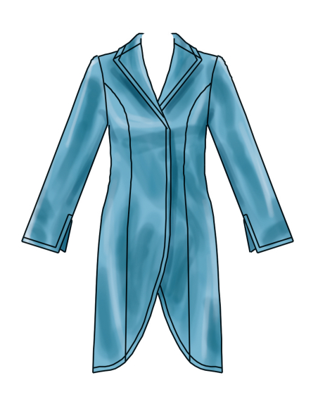 Patron New Look 6809 - Veste doublée & robe à ceinture