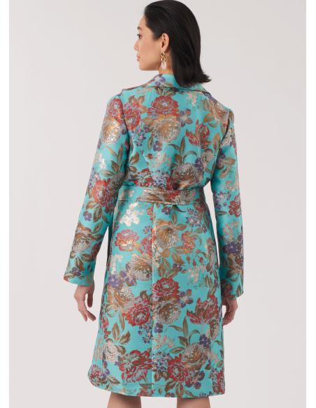 Patron New Look 6809 - Veste doublée & robe à ceinture