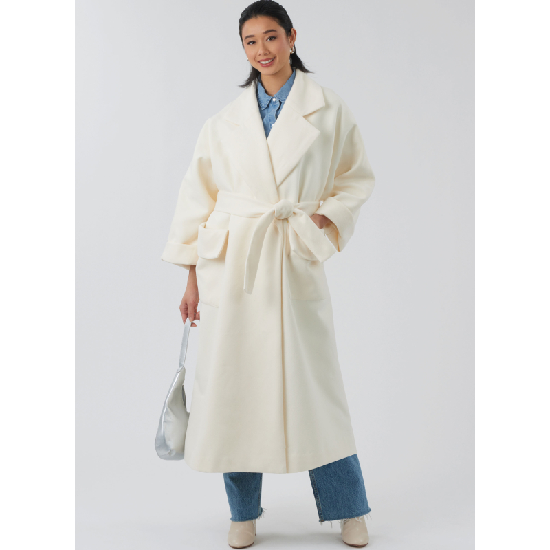 Patron New Look 6810 - Manteau swing...