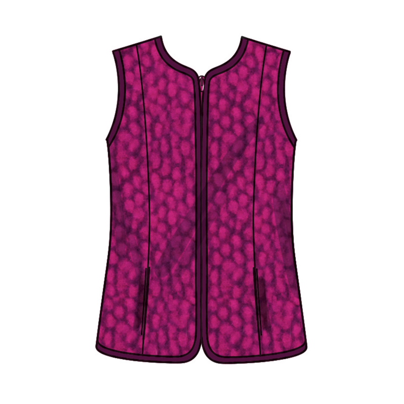 Patron New Look 6812 - Veste zippée...