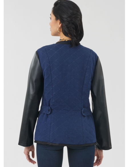 Patron New Look 6812 - Veste zippée et gilet utilitaire