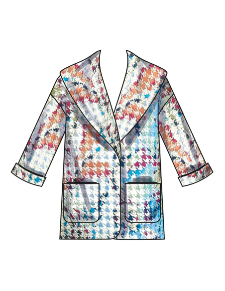 Patron New Look 6819 - Manteau doublé pour enfant