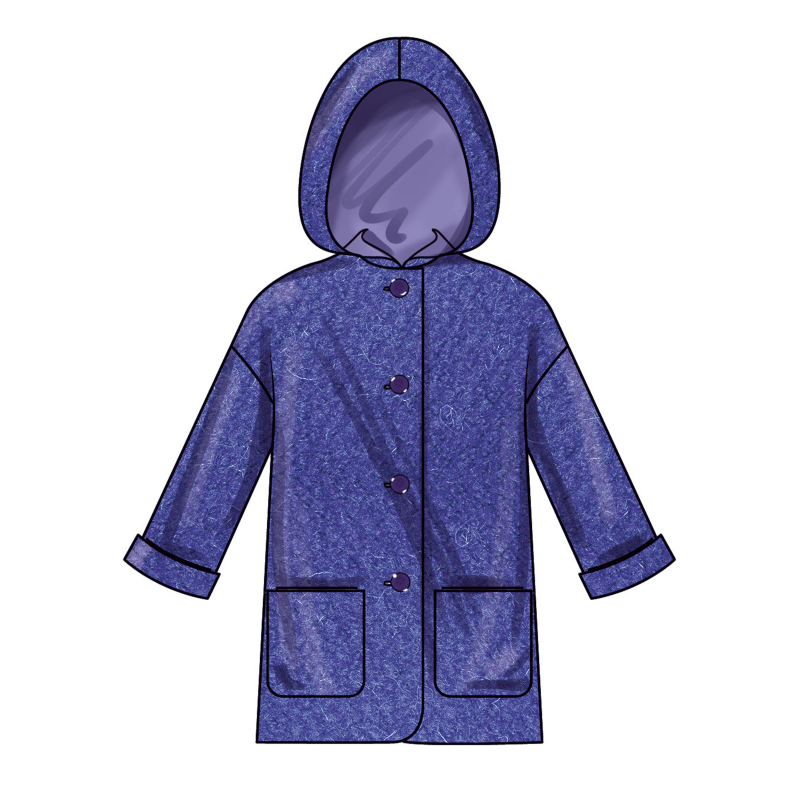 Patron New Look 6819 - Manteau doublé...