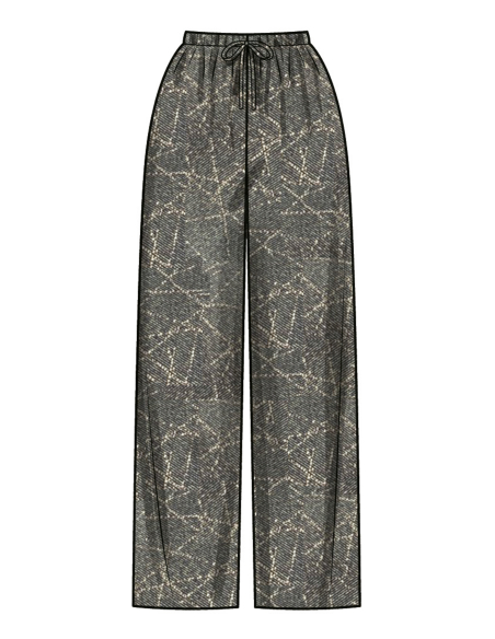 Patron New Look 6814 - Tops et pantalons pull-on