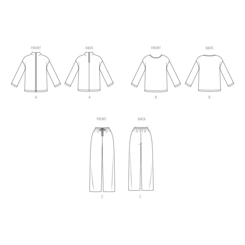 Patron New Look 6814 - Tops et...