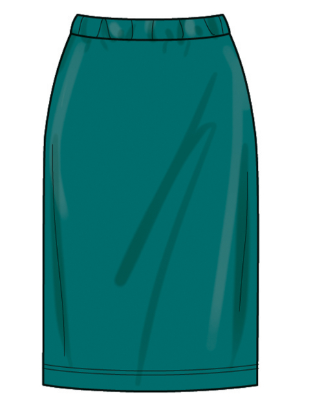 Patron New Look 6815 - Tops manches longues & jupe pull-on