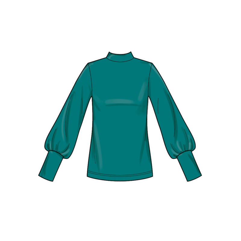 Patron New Look 6815 - Tops manches...