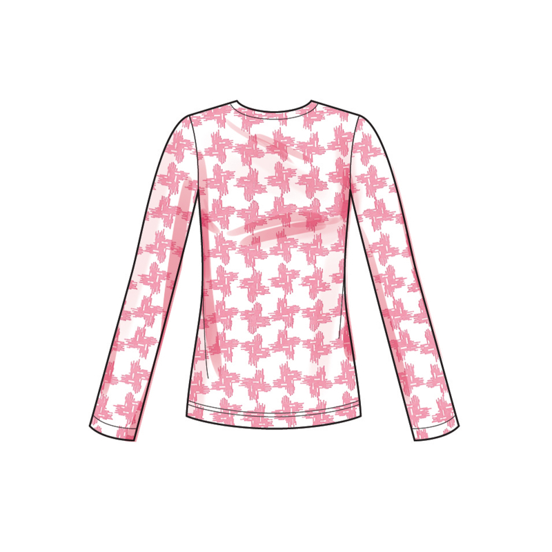 Patron New Look 6815 - Tops manches...