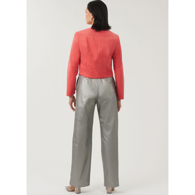 Patron New Look 6817 - Veste drapée...