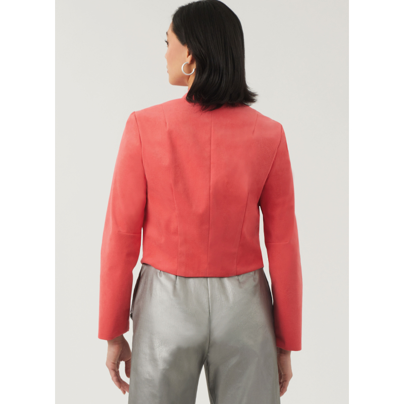 Patron New Look 6817 - Veste drapée...