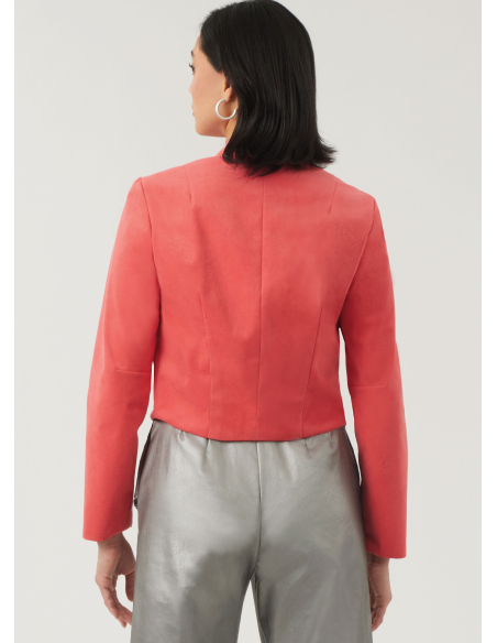 Patron New Look 6817 - Veste drapée avant, gilet & pantalon droit