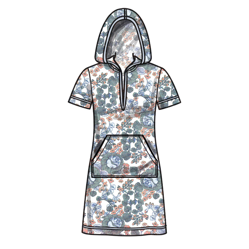 Patron New Look 6818 - Hoodie à...