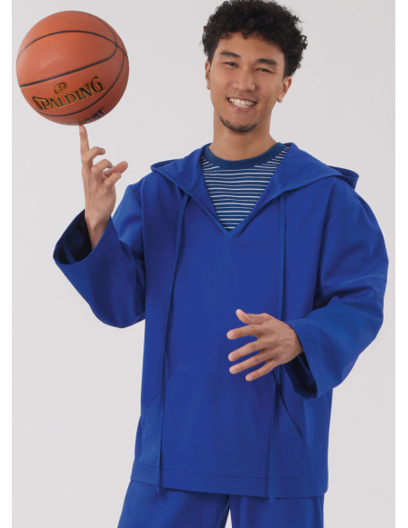 Patron New Look 6818 - Hoodie à capuche, pantalon & robe en maille