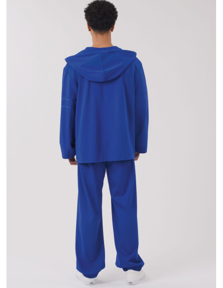 Patron New Look 6818 - Hoodie à capuche, pantalon & robe en maille