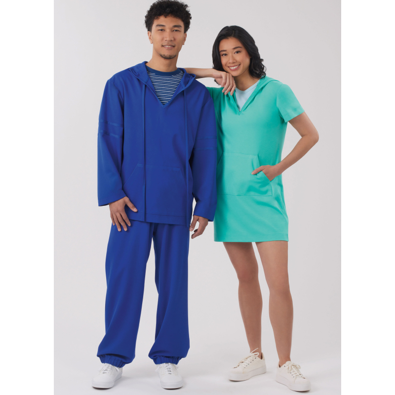 Patron New Look 6818 - Hoodie à...