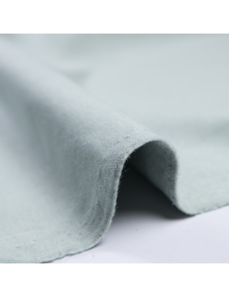 Molleton gratté (Sweat) - Vert tige