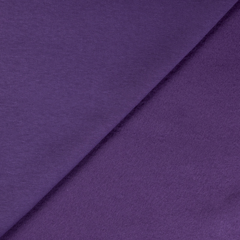 Molleton gratté (Sweat) - Violette