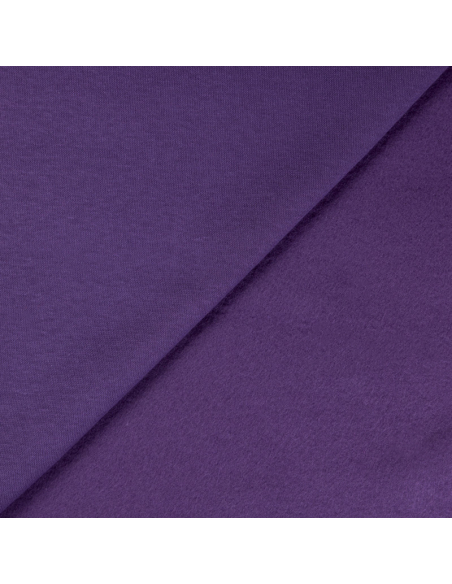 Molleton gratté (Sweat) - Violette