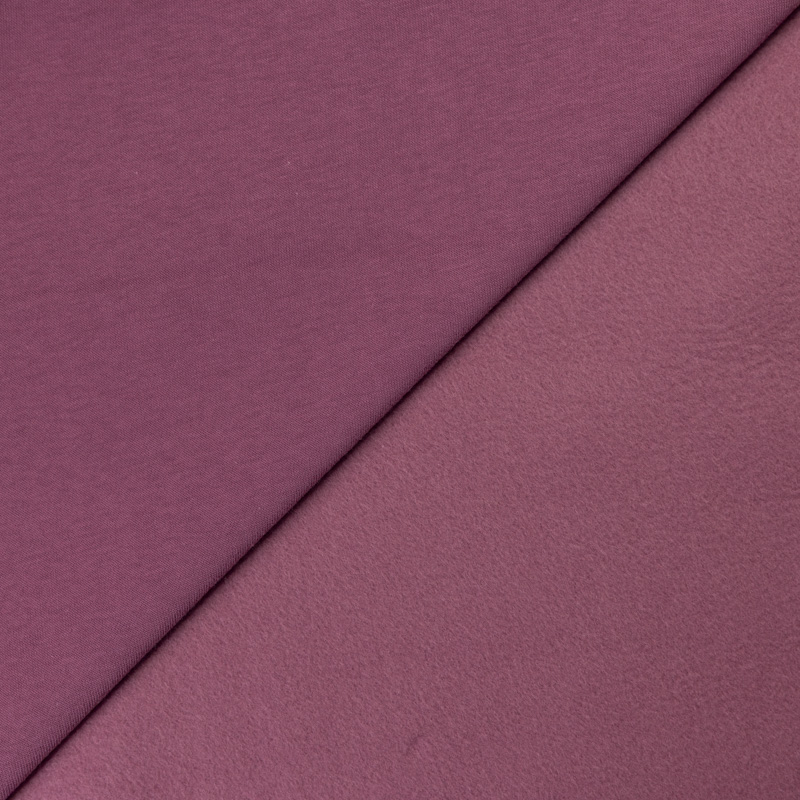 Molleton gratté (Sweat) - Bois de rose