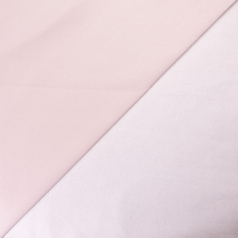 Molleton gratté (Sweat) - Rose