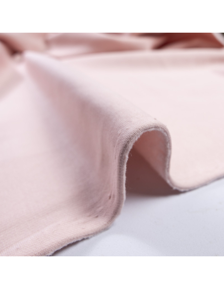 Molleton gratté (Sweat) - Rose