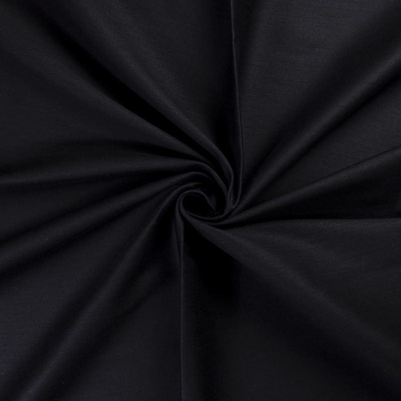 Gabardine satinée coton & élasthanne...