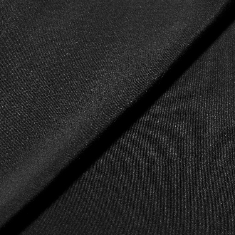 Crêpe impérial 100% soie - Noir