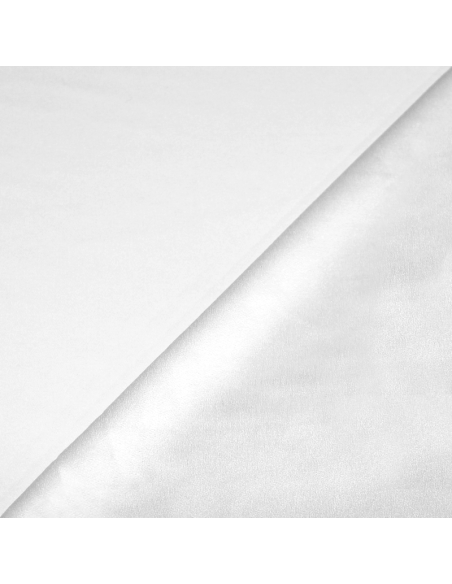 Crêpe envers satin - Blanc