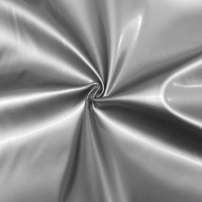 Tissu vinyl - Argent