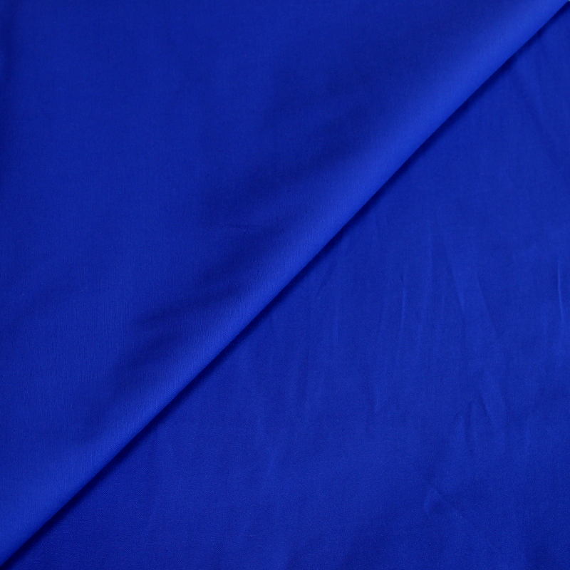 Satin de coton - Bleu roi